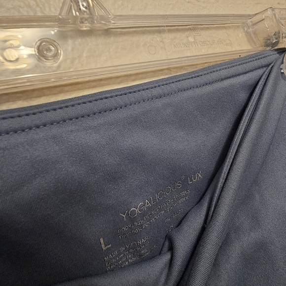 Yogalicious High Waist Ultra Soft Lightweight Leggings High Rise Yoga - Picture 7 of 10